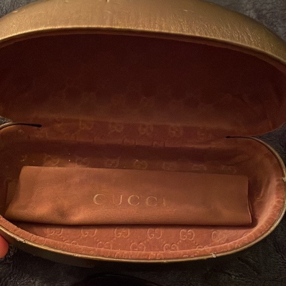 Gucci sunglasses. Brown tortoise shell aviators. Perfect condition. - Picture 8 of 9